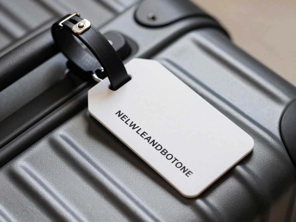Designer Luggage Tag